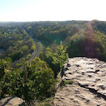 train tracks Dundas peak in Dundas, Canada 