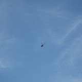 Helicopter Flying over the Beach in Myrtle