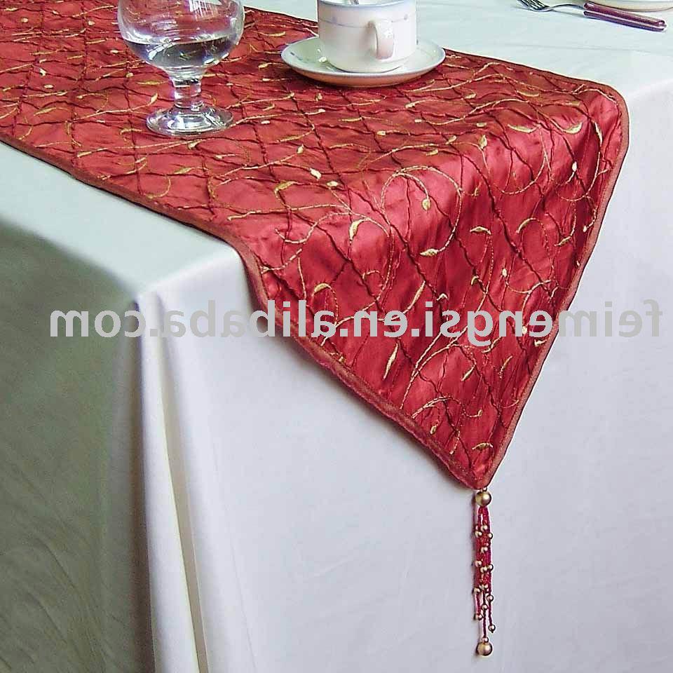 You might also be interested in embroidered table runners, hand embroidered