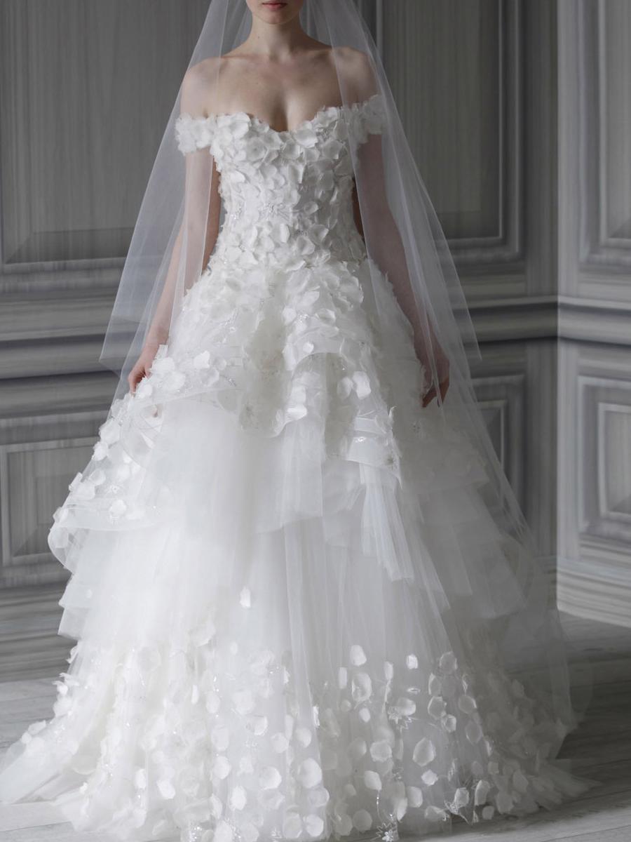 Bridal Dress with Layered