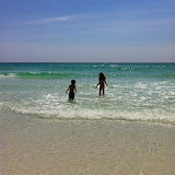 Playing on the beach in Destin FL 03182012d