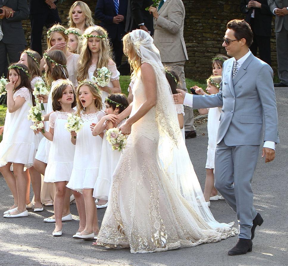 kate moss wedding dress