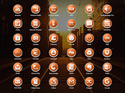   Enyo Orange - Icon Pack- screenshot thumbnail   