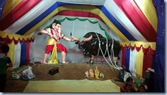 Hyderabad Baghubali Ganesh Idol