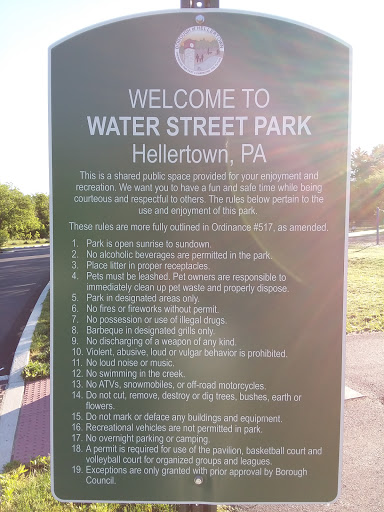 Park «Water Street Park», reviews and photos, W Water St, Hellertown, PA 18055, USA