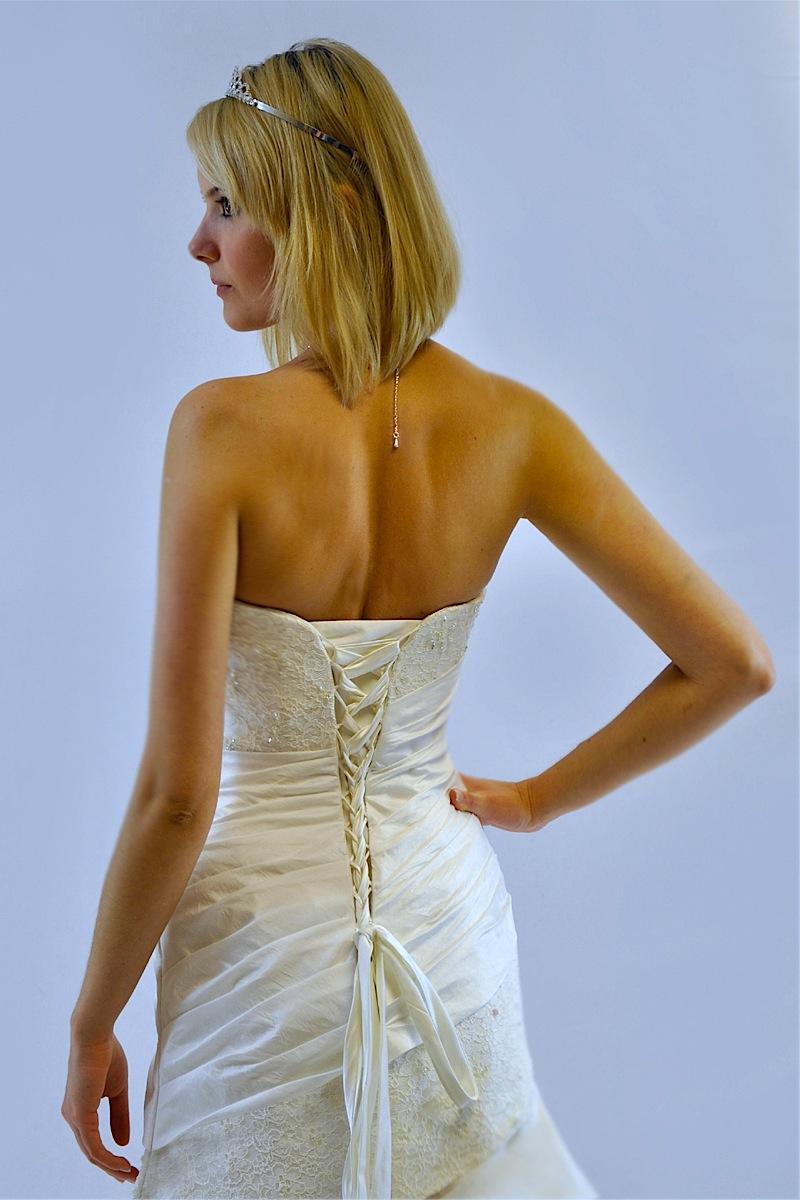 Strapless Small A Line Wedding