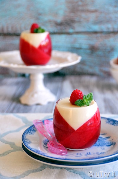 Check out how to make Raspberry Panna Cotta with step-by-step video tutorial!  It's refreshing an very festive for the holiday.  Perfect recipe for entertaining.  http://uTry.it