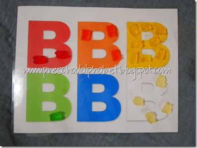 Preschool Alphabet: B is for Bear