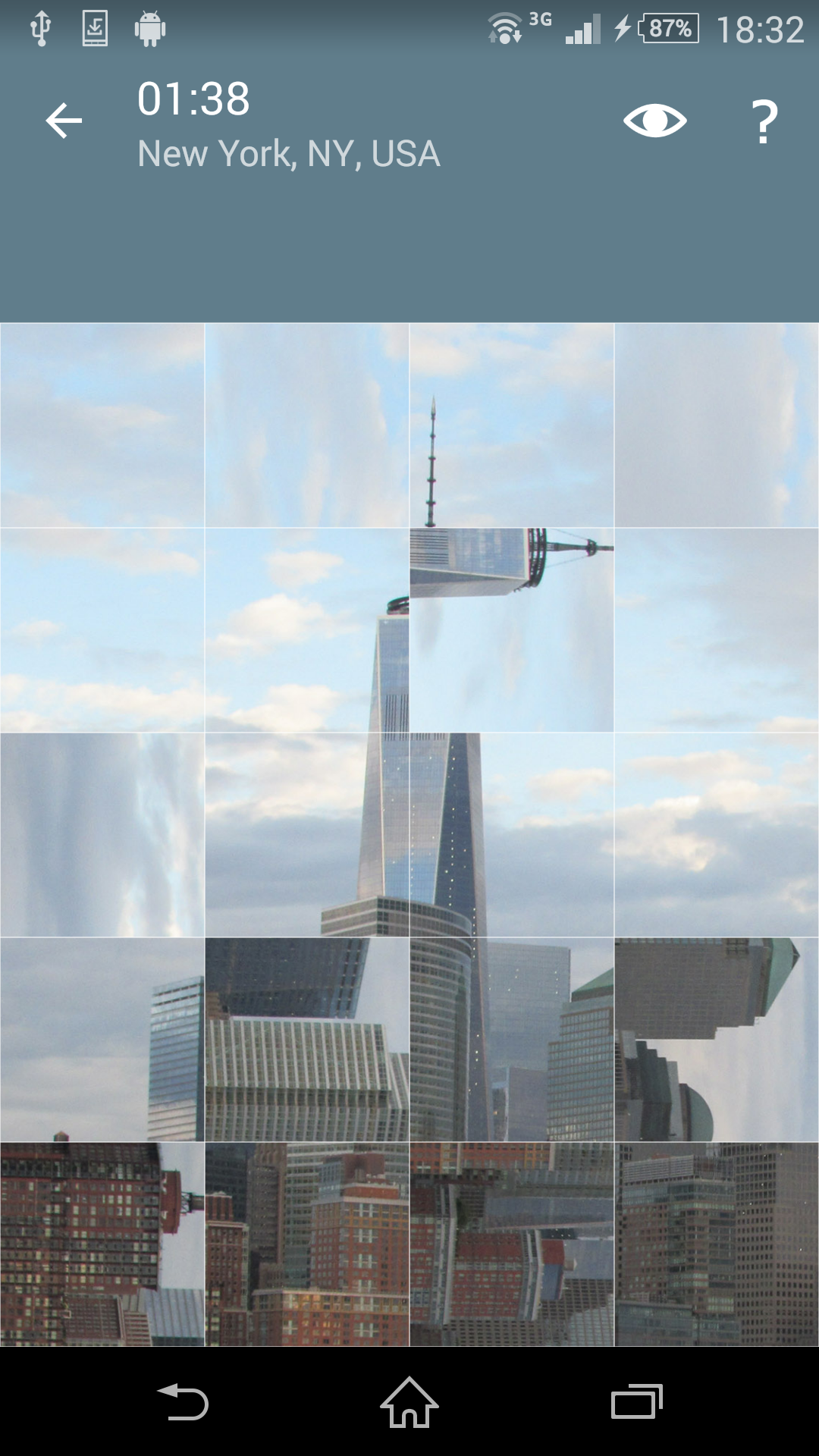 Android application Jigsaw Puzzle: Cities screenshort