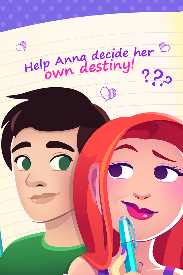 Android application Dear Diary: Interactive Story screenshort