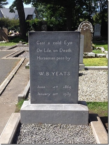 yeats' grave