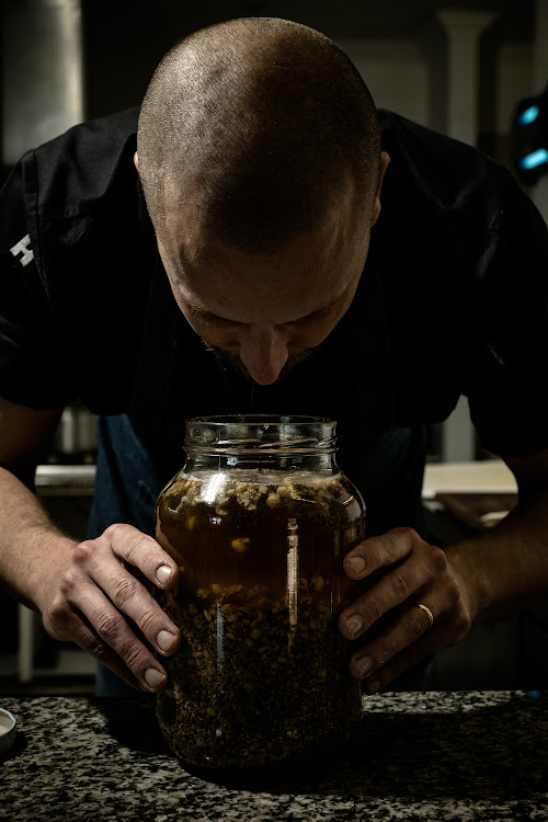 Summerhill Johannes Richter fermenting.