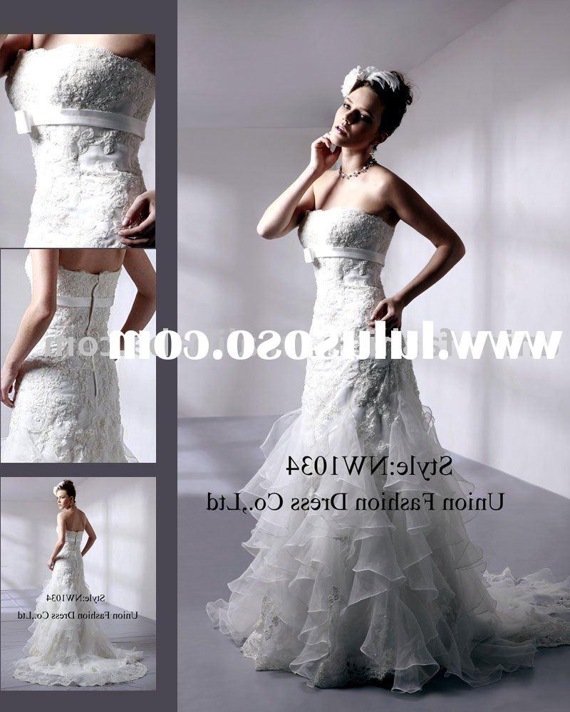 Modern Bridal Gown NW1034