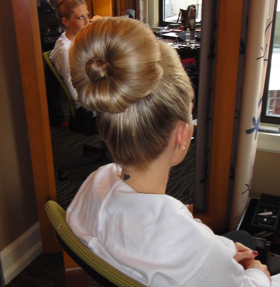 side bun hairstyles for