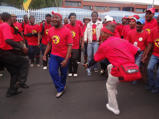 File photo of Numsa strike