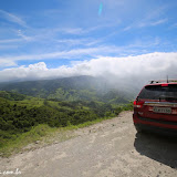 Acima das nuvens, estrada para Manuel Antônio - Panamá