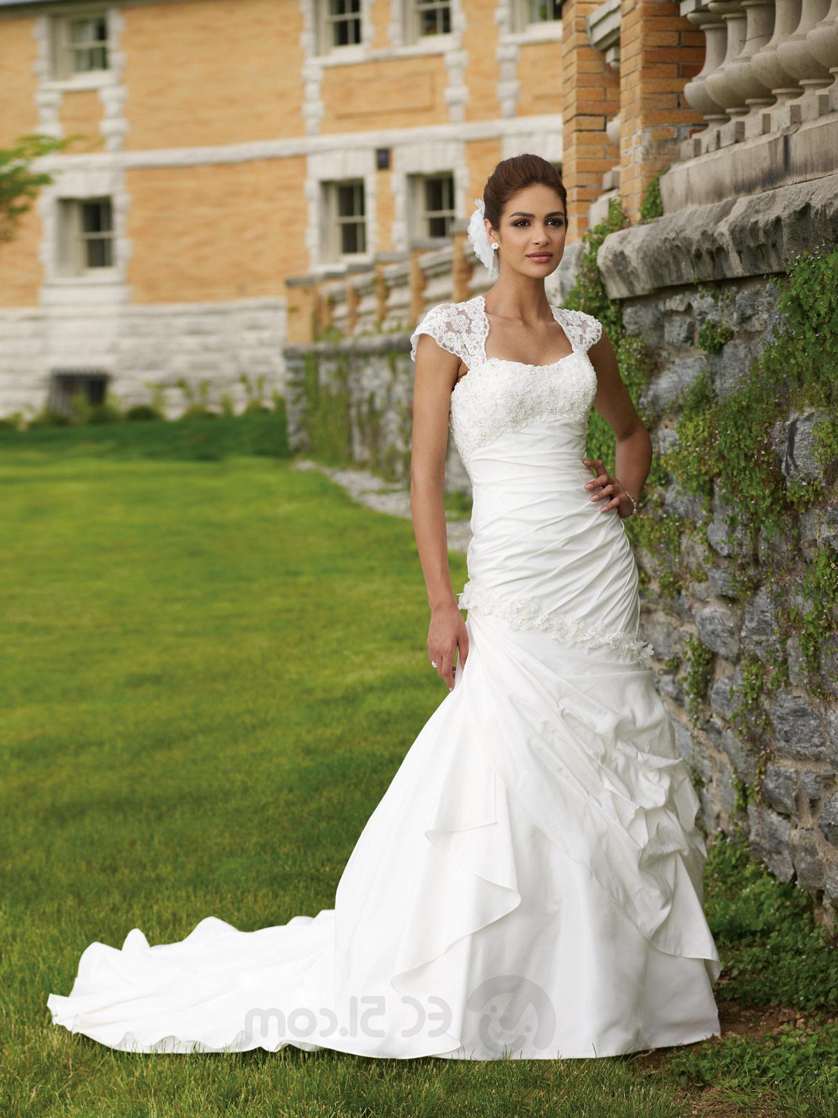 Taffeta Lace Wedding Dress