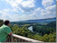 Gin at Culler's Overlook