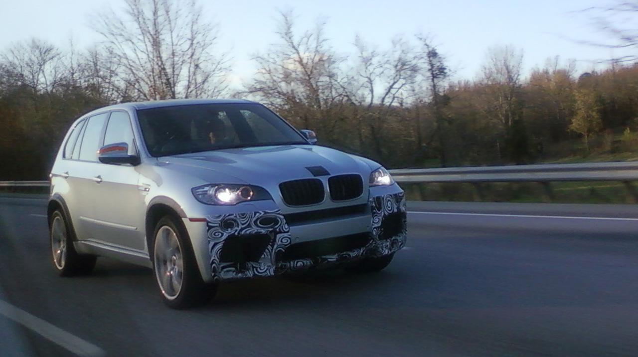 BMW X5 M spotted in Spartanburg. Even though we learned in the past that the