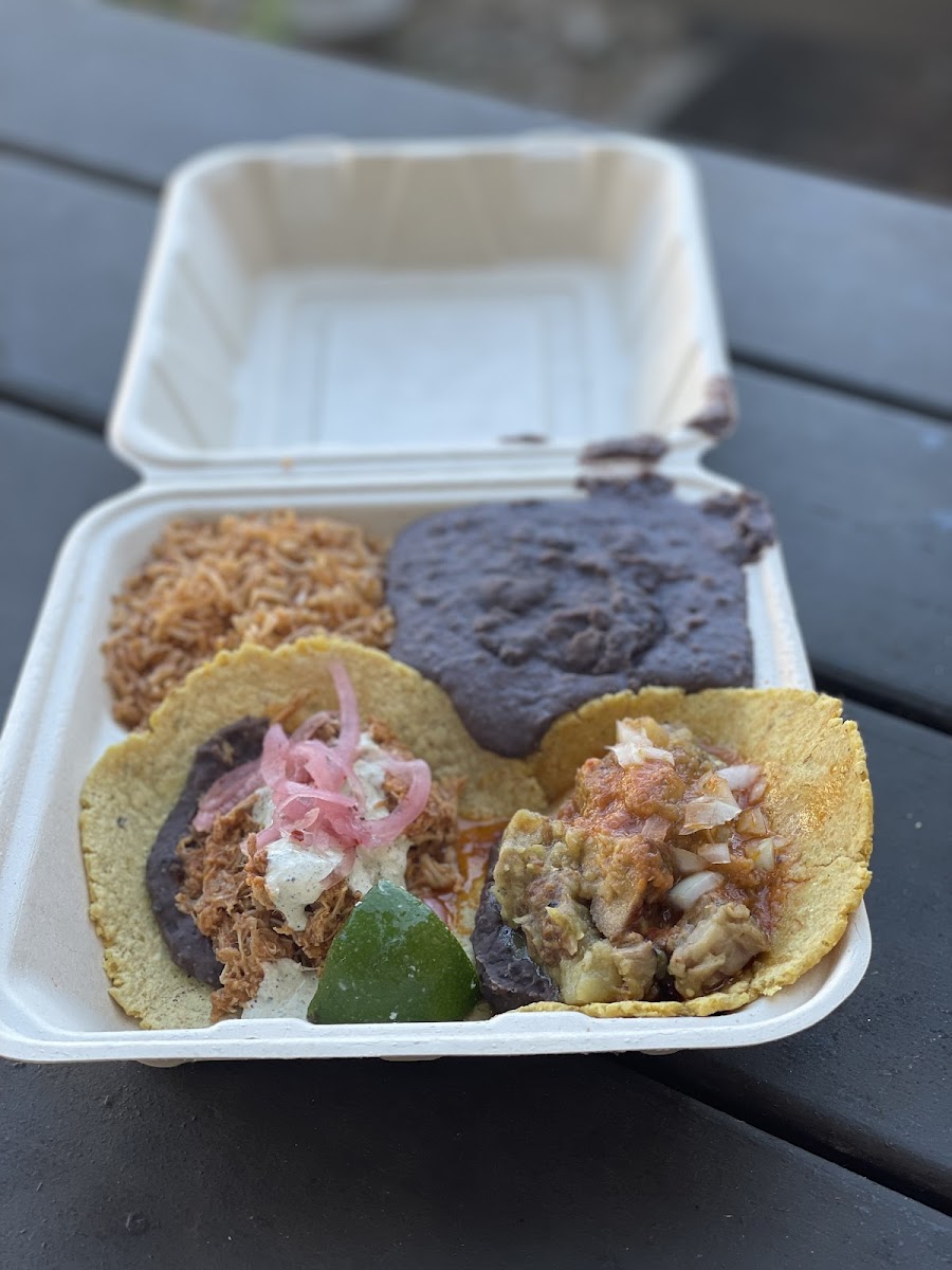 Gluten-Free Tacos at Taco Rosa