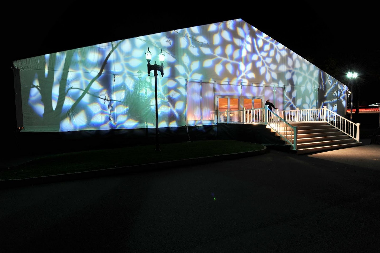 wedding tents. Lighting can