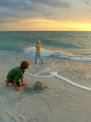 Sunset on the Beach