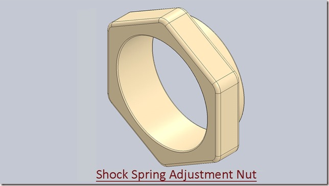 Shock Spring Adjustment Nut