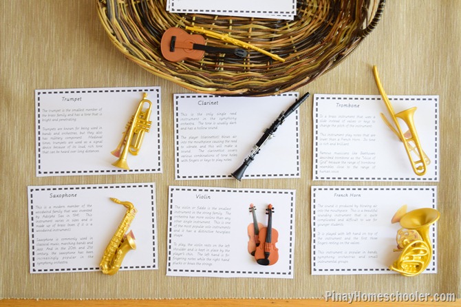 Musical Instruments FREE Printable