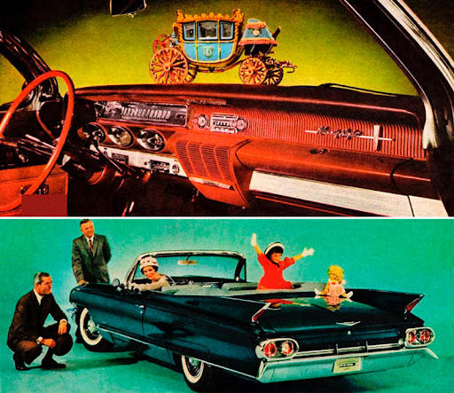 1961 Cadillac SixtyTwo Convertible and 1961 Oldsmobile NinetyEight Holiday 