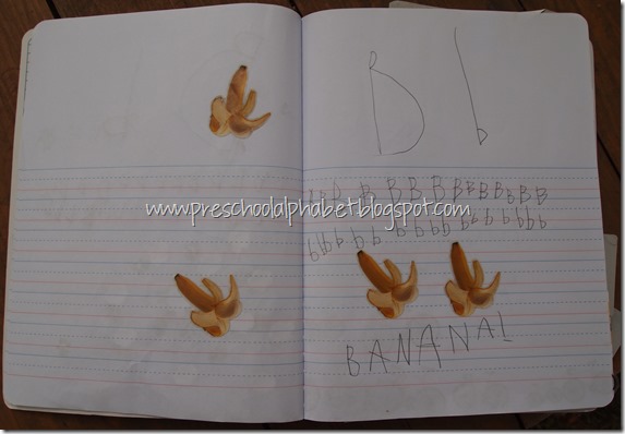 Preschool Alphabet: B is for Banana