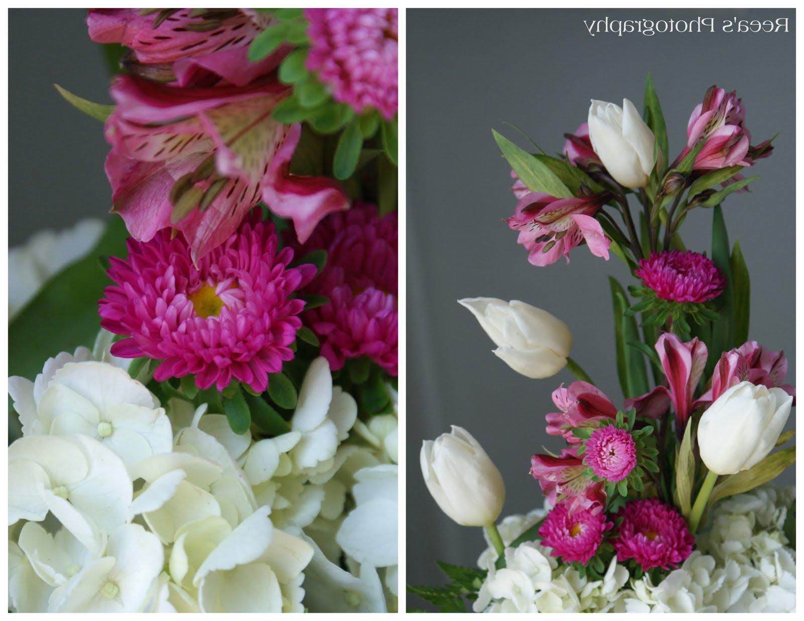 tulip wedding centerpieces