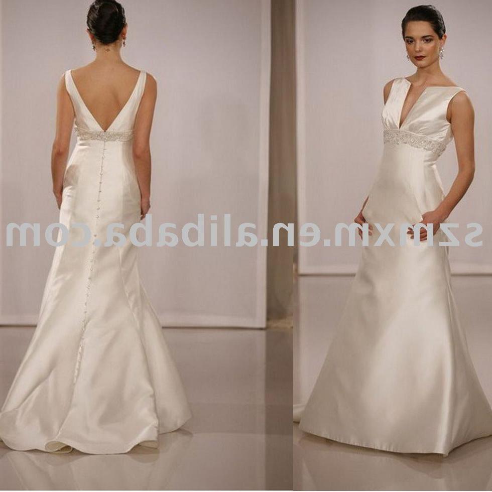 elegant wedding dressSV043