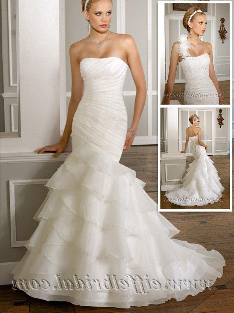 organza wedding dresses