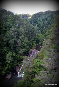 First glimpse of LaDore Falls (Overlook 3)