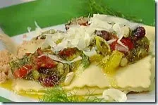 Lasagnetta aperta alla palina