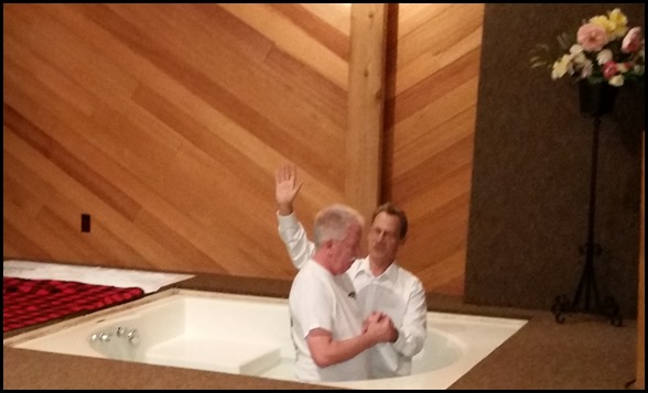 Bill's baptism