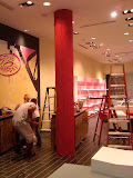 upholstered column Steve Madden store Boca Raton Town Center Mall upholstered column Steve Madden store Boca Raton Town Center Mall