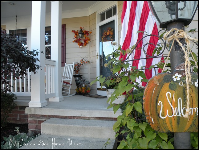 Fall Porch Decor