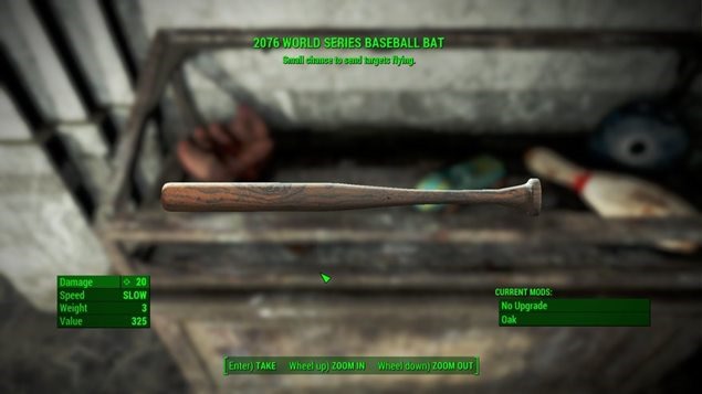 fallout 4 unique weapons guide 03 baseball bat