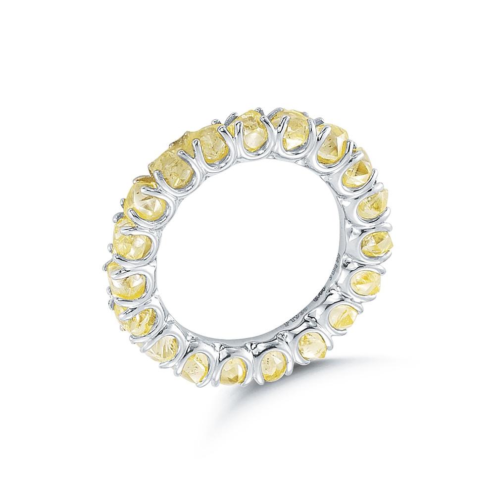 Rough Diamond Eternity Band