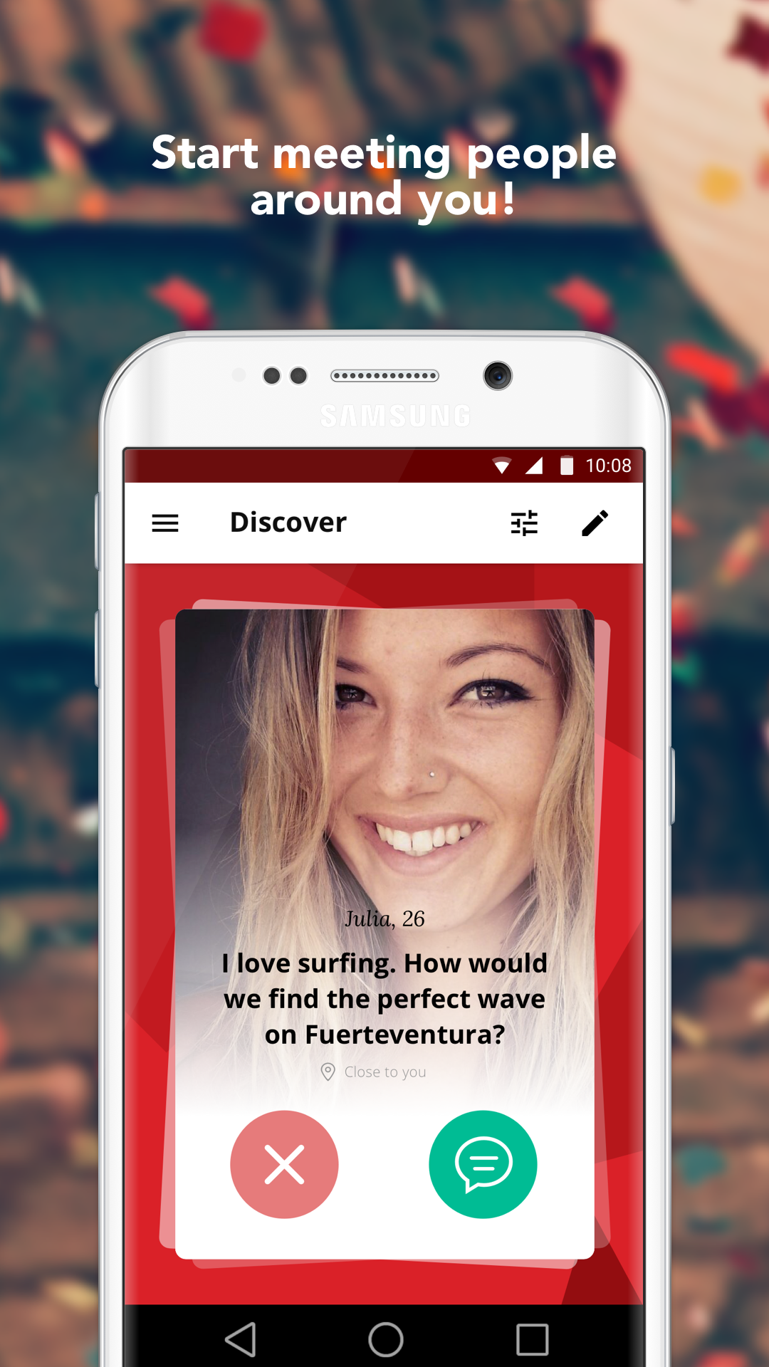 Android application Candidate – Dating App screenshort