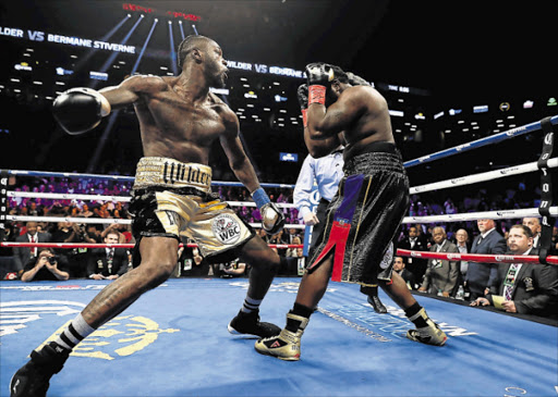 The destruction of out-of-shape Bermane Stiverne by Deontay Wilder has suddenly brought the spotlight on the heavyweight division and that is exactly what the glamour weight class desperately needs. Picture FILE