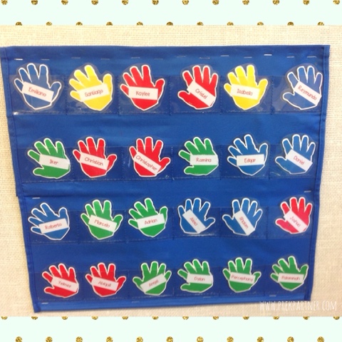 Learning Center Pocket Chart