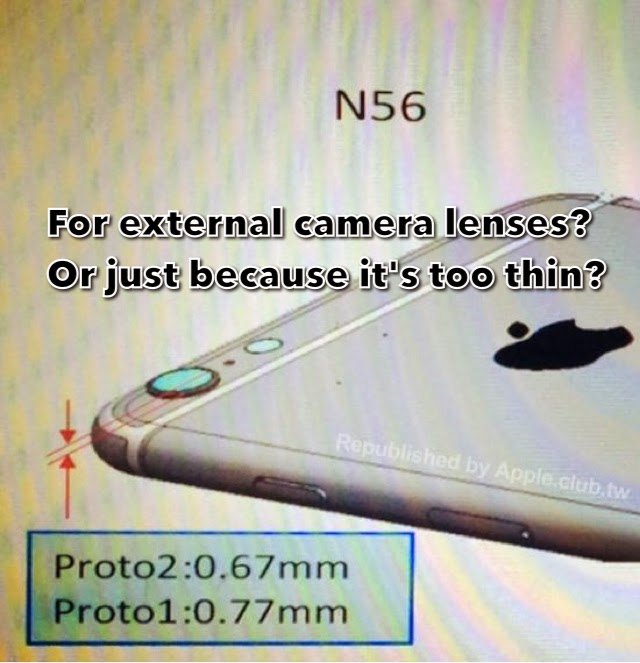 iPhone 6 protruding camera