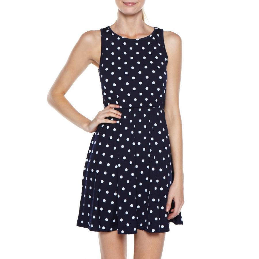 Find your outer harmony with the gorgeously polka dot summer Harmony Dress