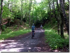 Dan and Tricia on the Va Creeper Trail