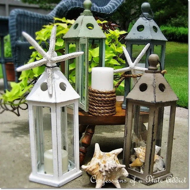 CONFESSIONS OF A PLATE ADDICT Summery Seaside Lanterns