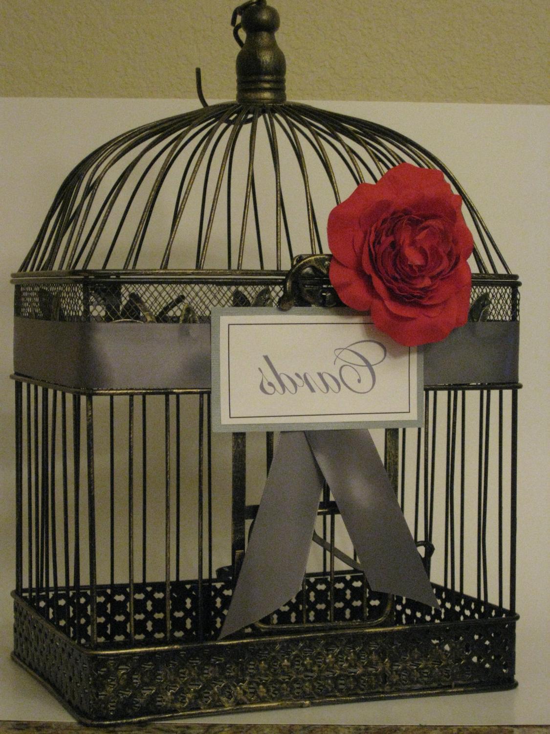 bird cage wedding centerpieces
