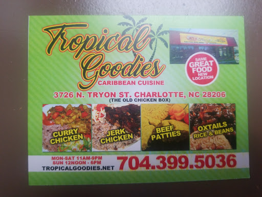 Restaurant «Tropical Goodies», reviews and photos, 3726 N Tryon St, Charlotte, NC 28206, USA