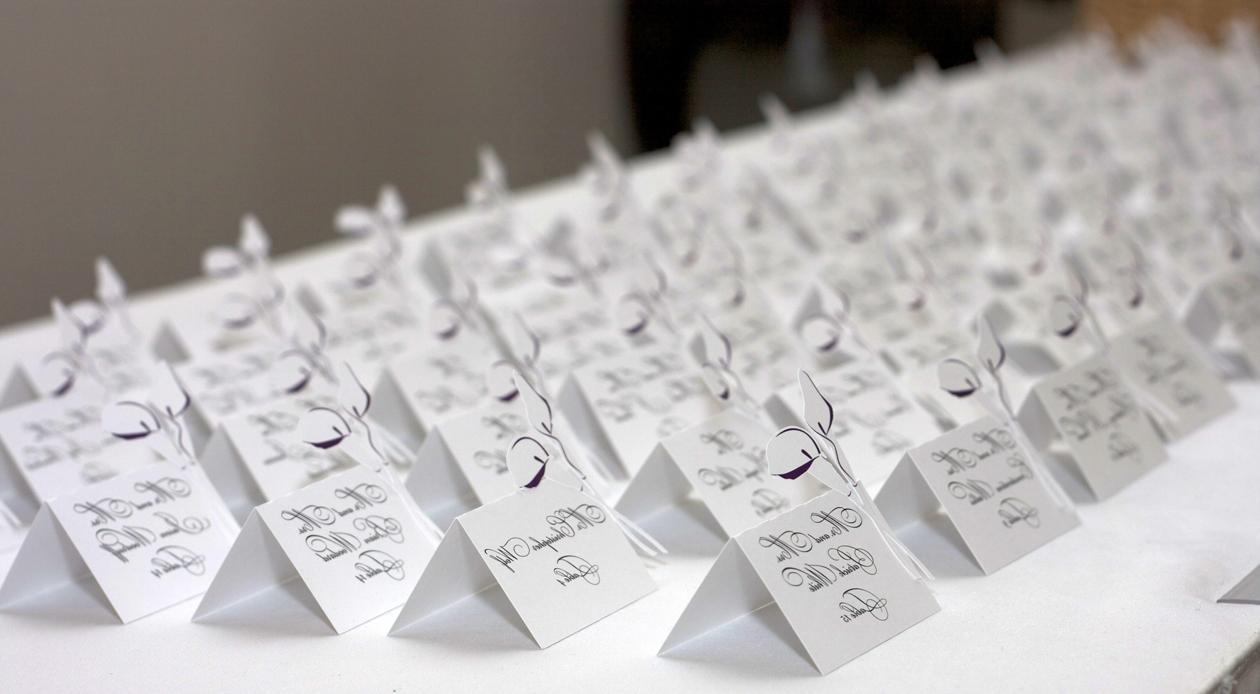 Calla Lily Place Cards by